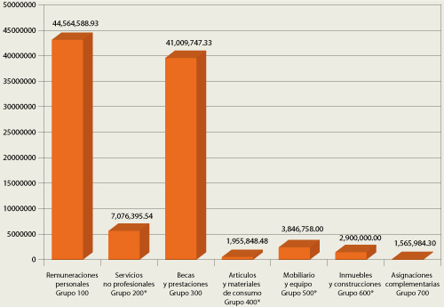 asignación de presupuesto